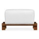 Moderne Santos High Lustre Ottoman