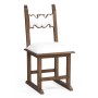 Acanthus Carved Warm Chestnut Side Chair