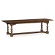 Warm Chestnut Library Dining Table 105