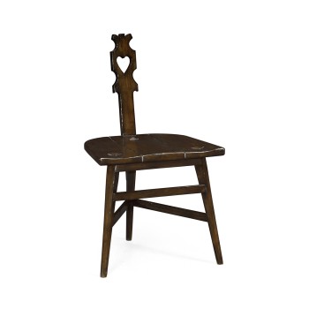 Rich Chestnut Stool