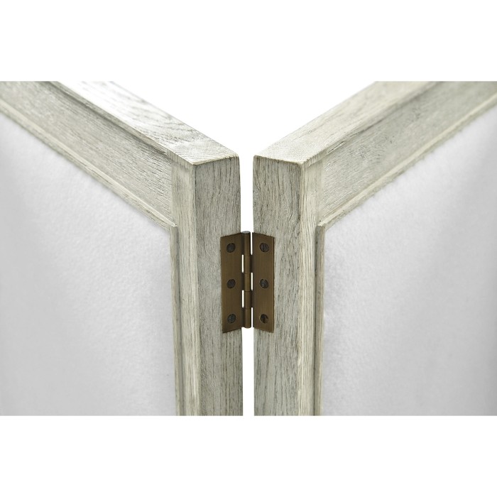 Light Grey Oak Screen, Upholstered in COM by Distributor