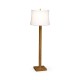 Brushed Golden Oak Floor Lamp