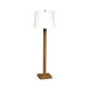 Brushed Golden Oak Floor Lamp