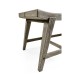 Rectangular Grey Bench