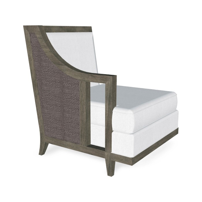 Grey & Dark Grey Rattan Right One-Seat Sofa Sectional 29