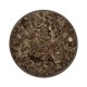 Round Dark Grey Rattan Dining Table with A Dark Marble Top 43