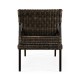 Rattan Latt Bench with Cushion & Pillows