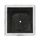 Medium Square Faux White & Grey Marble Planter