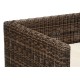Grey & Rattan Chair