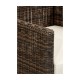 Grey & Rattan Chair