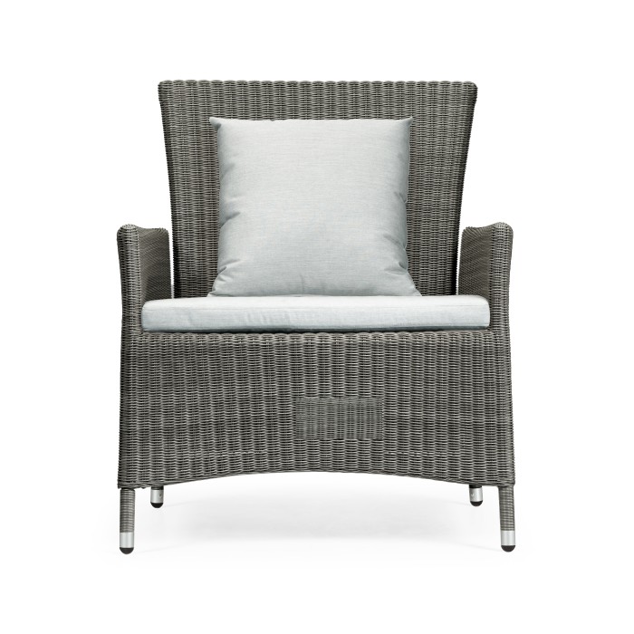 Panama Rattan Chair with Reclining Back