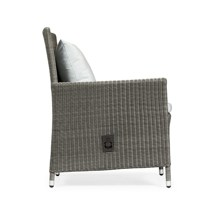 Panama Rattan Chair with Reclining Back