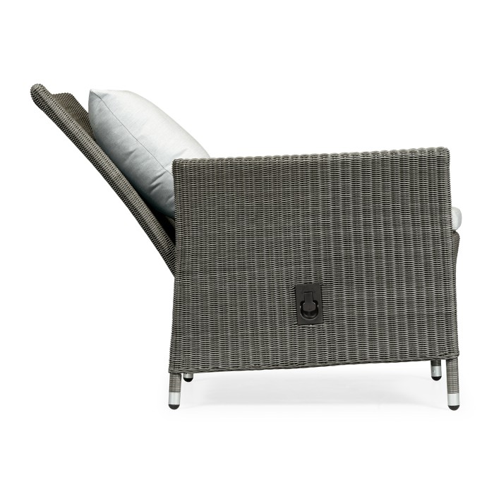 Panama Rattan Chair with Reclining Back
