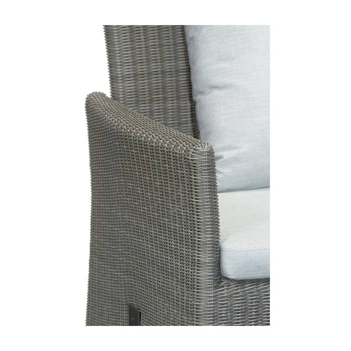 Panama Rattan Chair with Reclining Back