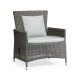 Panama Rattan Chair with Reclining Back