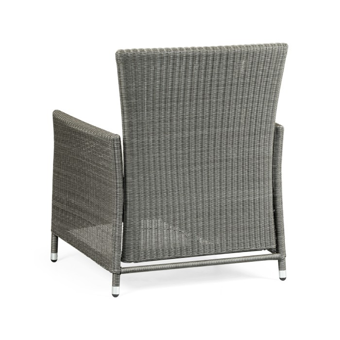 Panama Rattan Chair with Reclining Back