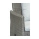 Panama Rattan Two-Seat Sofa with Reclining Back